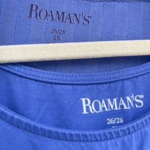 Romans tank and cardigan
